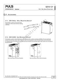 QS10.121-A1 Datasheet Page 18