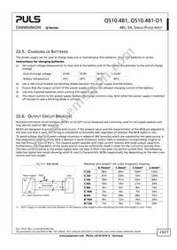 QS10.481 Datasheet Page 23