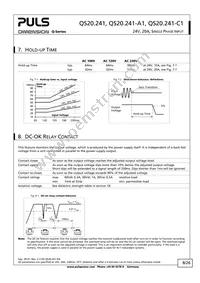 QS20.241-A1 Datasheet Page 8