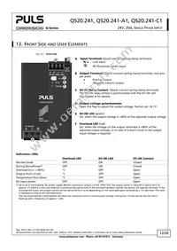 QS20.241-A1 Datasheet Page 12