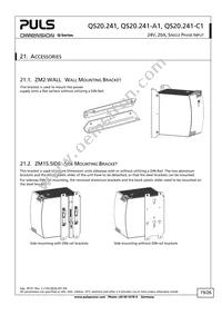 QS20.241-A1 Datasheet Page 19