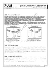 QS20.241-A1 Datasheet Page 22