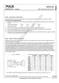 QS20.361 Datasheet Page 22