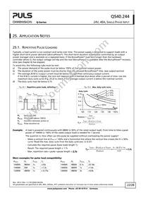 QS40.244 Datasheet Page 22