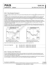 QS40.244 Datasheet Page 23