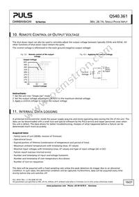 QS40.361 Datasheet Page 10