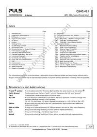 QS40.481 Datasheet Page 2