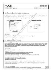 QS40.481 Datasheet Page 10