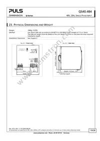 QS40.484 Datasheet Page 19