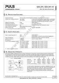 QS5.241 Datasheet Page 15