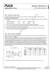 QS5.241 Datasheet Page 22