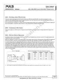 QS5.DNET Datasheet Page 19