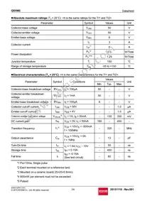 QS5W2TR Datasheet Page 2