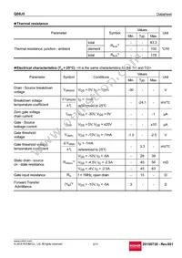 QS8J5TR Datasheet Page 2