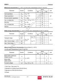 QS8K21TR Datasheet Page 3