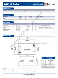 QSC15024S12 Datasheet Page 3