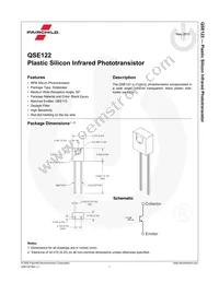 QSE122 Datasheet Page 2