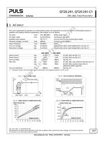 QT20.241-C1 Datasheet Page 4