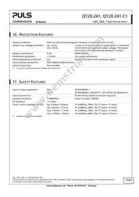 QT20.241-C1 Datasheet Page 15