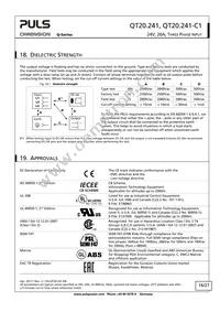 QT20.241-C1 Datasheet Page 16