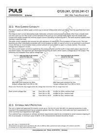 QT20.241-C1 Datasheet Page 22