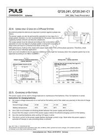 QT20.241-C1 Datasheet Page 23