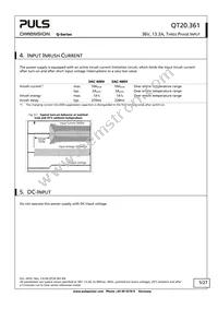 QT20.361 Datasheet Page 5