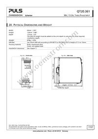 QT20.361 Datasheet Page 17