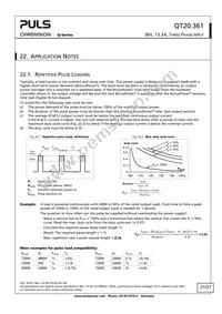 QT20.361 Datasheet Page 21