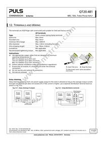 QT20.481 Datasheet Page 11