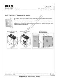 QT20.481 Datasheet Page 19