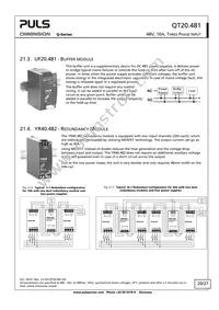 QT20.481 Datasheet Page 20