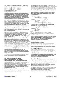 QT320-S Datasheet Page 9