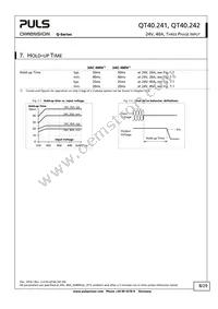 QT40.242 Datasheet Page 8