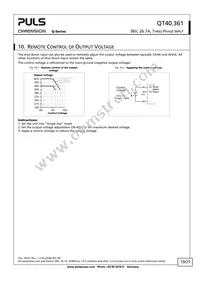 QT40.361 Datasheet Page 10