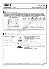 QT40.361 Datasheet Page 18