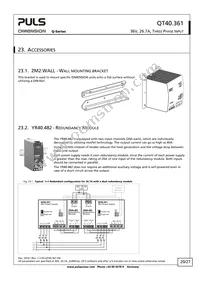 QT40.361 Datasheet Page 20