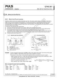 QT40.361 Datasheet Page 21