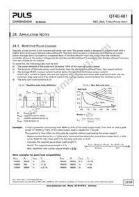 QT40.481 Datasheet Page 22