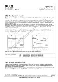 QT40.481 Datasheet Page 23