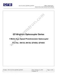QT4503 Datasheet Cover