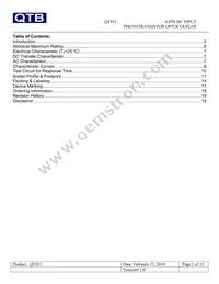 QT851 Datasheet Page 2