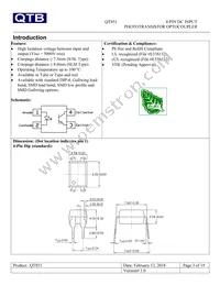 QT851 Datasheet Page 3