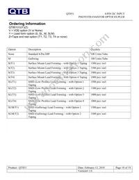 QT851 Datasheet Page 18