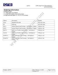 QT852 Datasheet Page 17