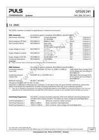 QTD20.241 Datasheet Page 13