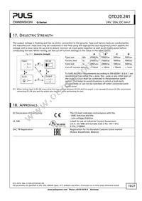 QTD20.241 Datasheet Page 16