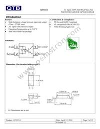 QTH214T1 Datasheet Page 3