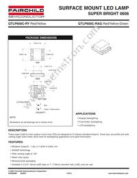 QTLP600CRYTR Datasheet Cover