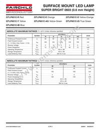 QTLP601CIGTR Datasheet Page 2